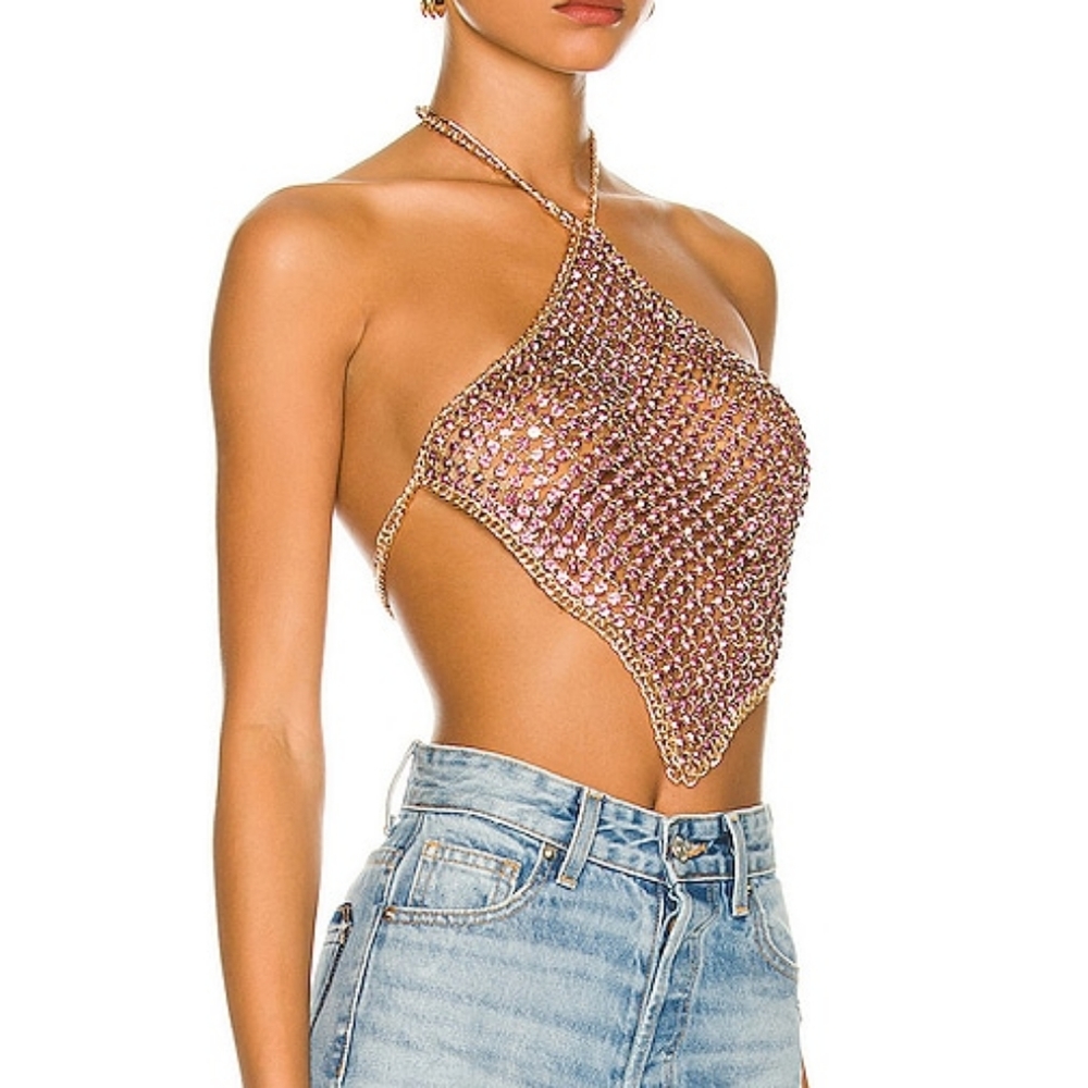 h:ours Oaklyn Top in Purple - Picture 2 of 4